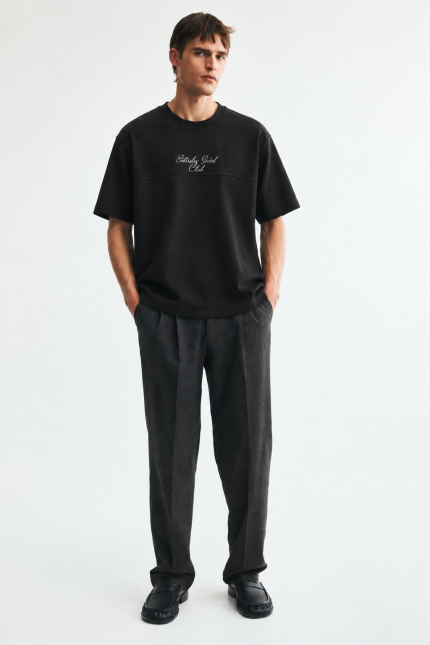 Drop shoulder T-shirt
