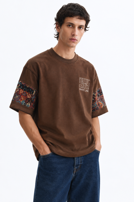 Drop shoulder T-shirt