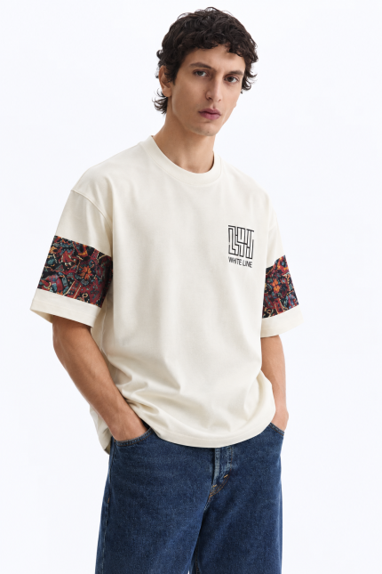 Drop shoulder T-shirt