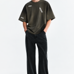 Drop shoulder T-shirt