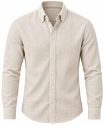 Sandstone Textured Shirt - Image 2