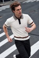 Creamline Knit Polo