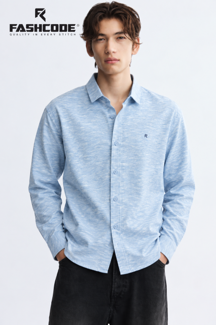 Blue Texture Shirt