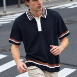 Navy Heritage Knit Polo