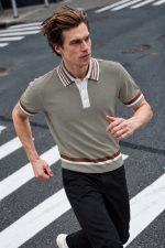 Sage Heritage Knit Polo