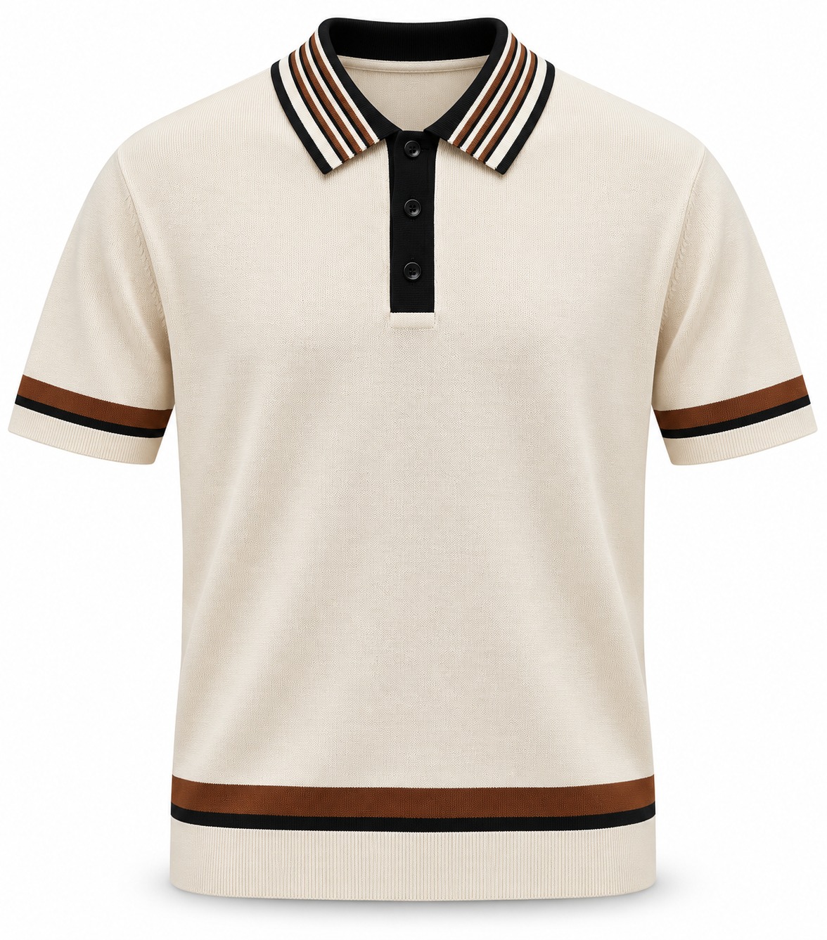 Ivory Heritage Knit Polo - 2