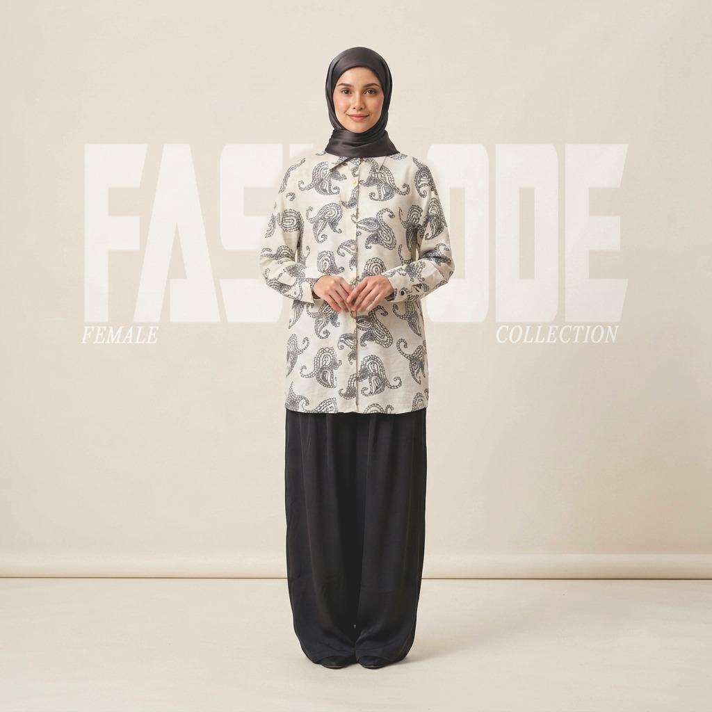 kk Noir Paisley Co-ord Set - Image 1